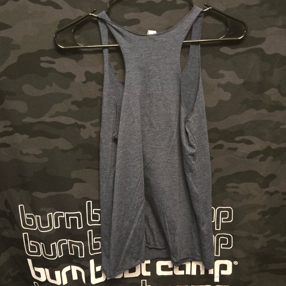 Tank Top Heather Blue Tee - Picture 4 of 4